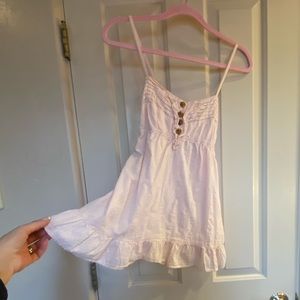 Pink baby doll top